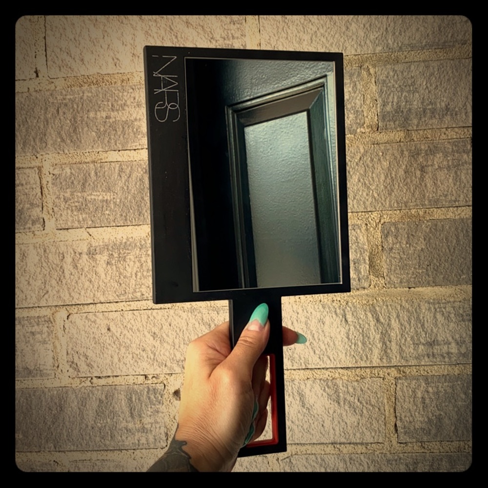 NARS double-sided hand held mirror